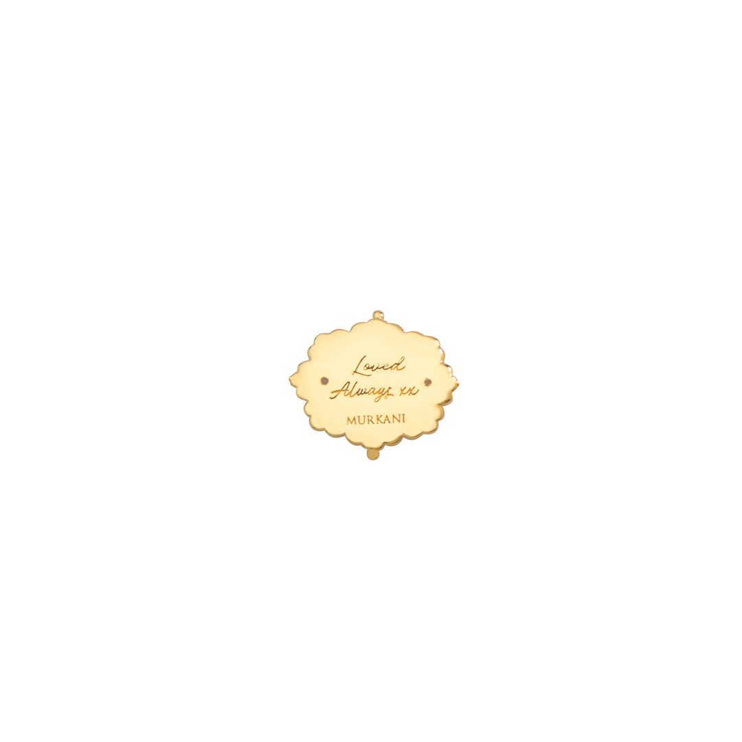 Loved Always Earrings | Baroque Pearl 18K Yellow Gold Plate | Murkani