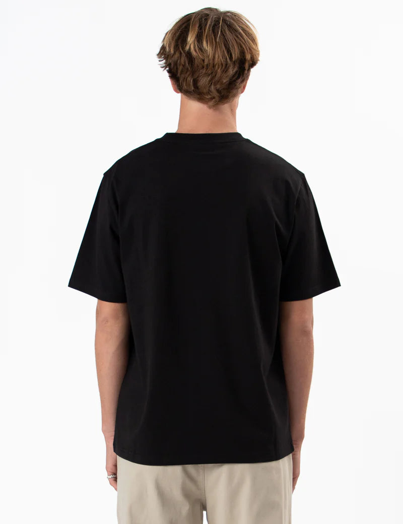 Simple | Men's Heavy Weight Tee | Washed Black