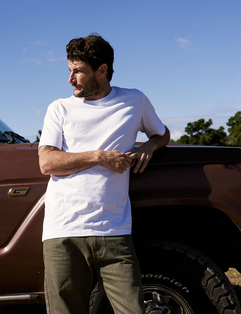 Simple | Men’s Reginald Tee | White