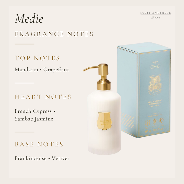 Trudon | Hand Lotion 350ml | Medie | Grapefruit, Sambac Jasmine and Cedarwood