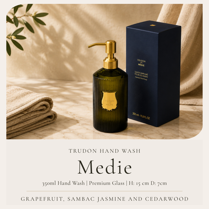 Trudon | Hand wash 350ml | Medie | Grapefruit, Sambac Jasmine and Cedarwood