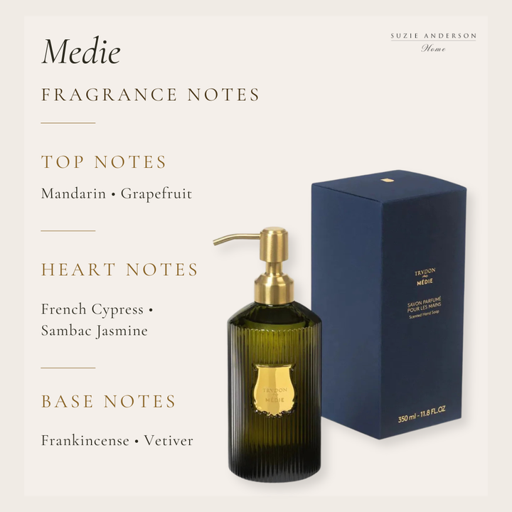 Trudon | Hand wash 350ml | Medie | Grapefruit, Sambac Jasmine and Cedarwood