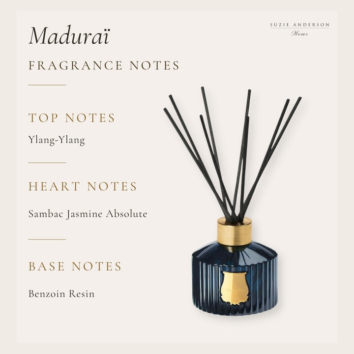 Trudon | Le Diffuser Belles Matières | Maduraï | 350ml | Splendour of Indian jasmine