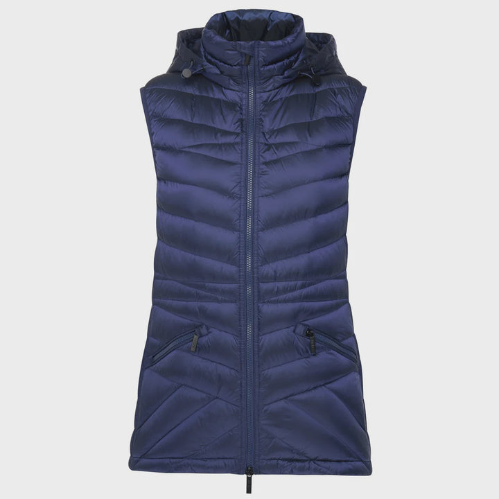 Moke | Mary Claire Packable Puffer Vest | Moonlight
