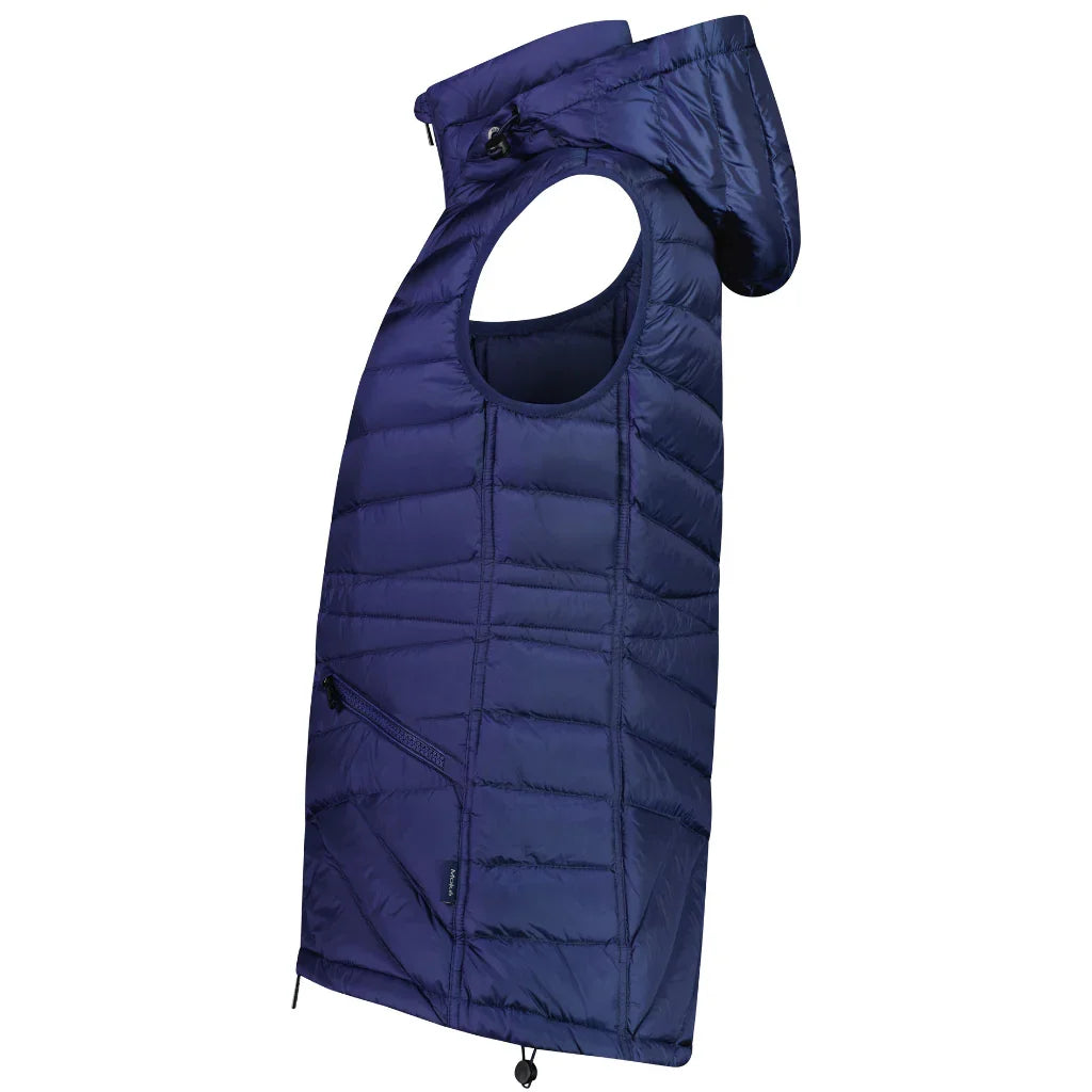 Moke | Mary Claire Packable Puffer Vest | Moonlight