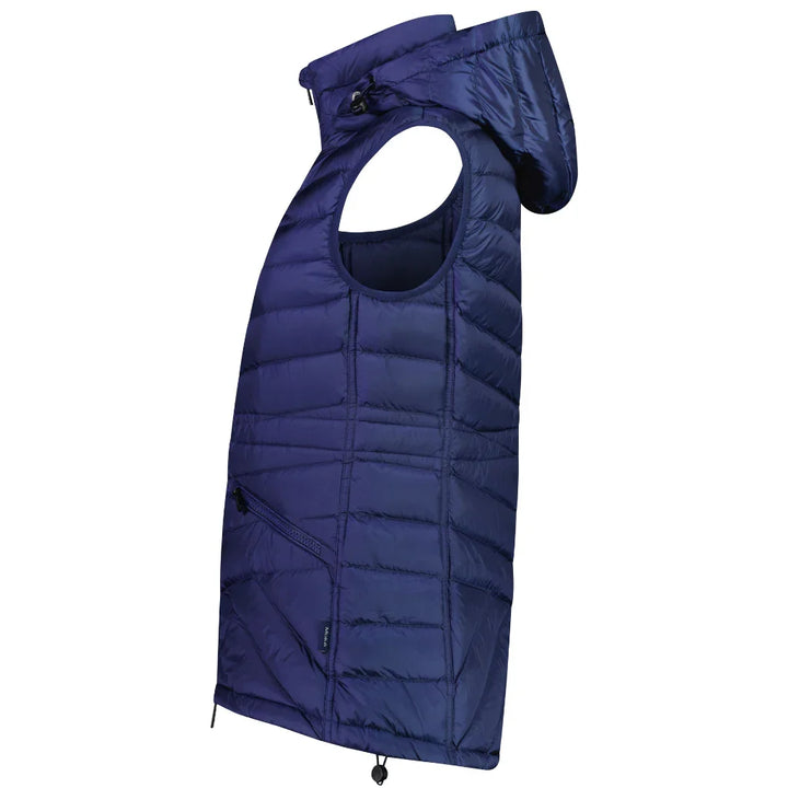 Moke | Mary Claire Packable Puffer Vest | Moonlight