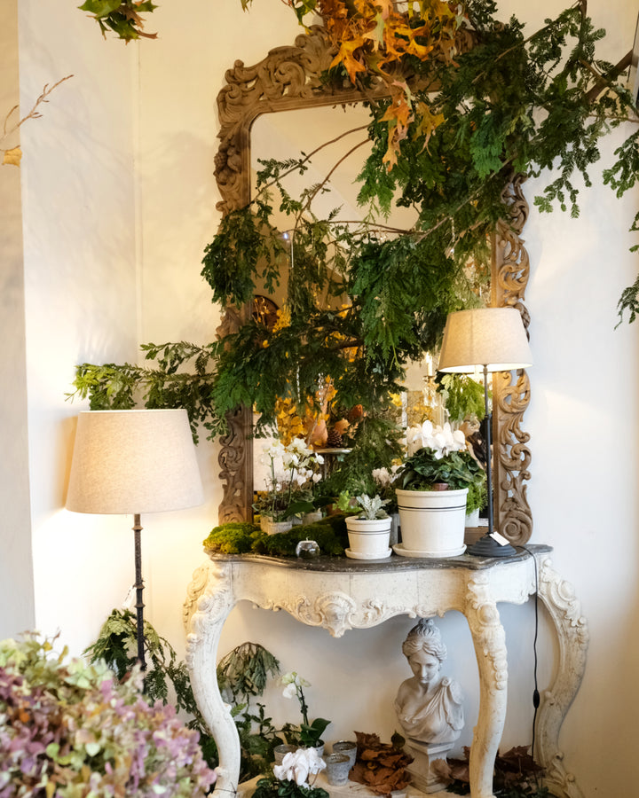 Italian Chestnut Wall Console | Antique