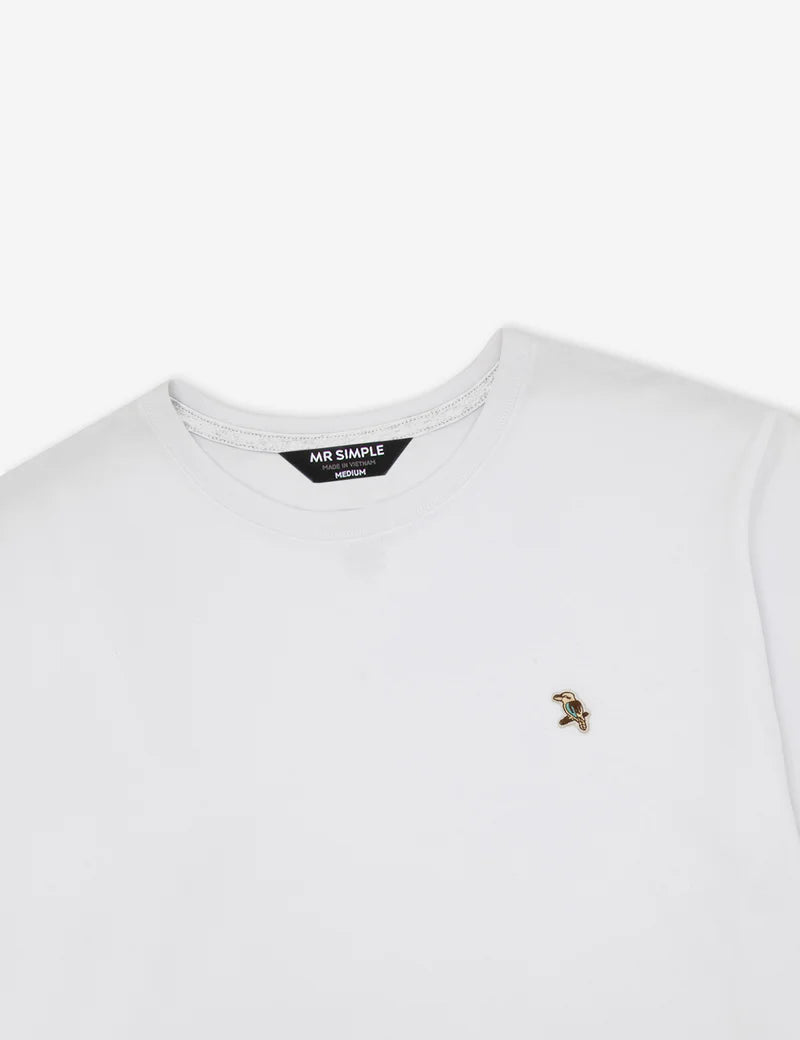 Simple | Chapman Kooka Tshirt | White Kooka