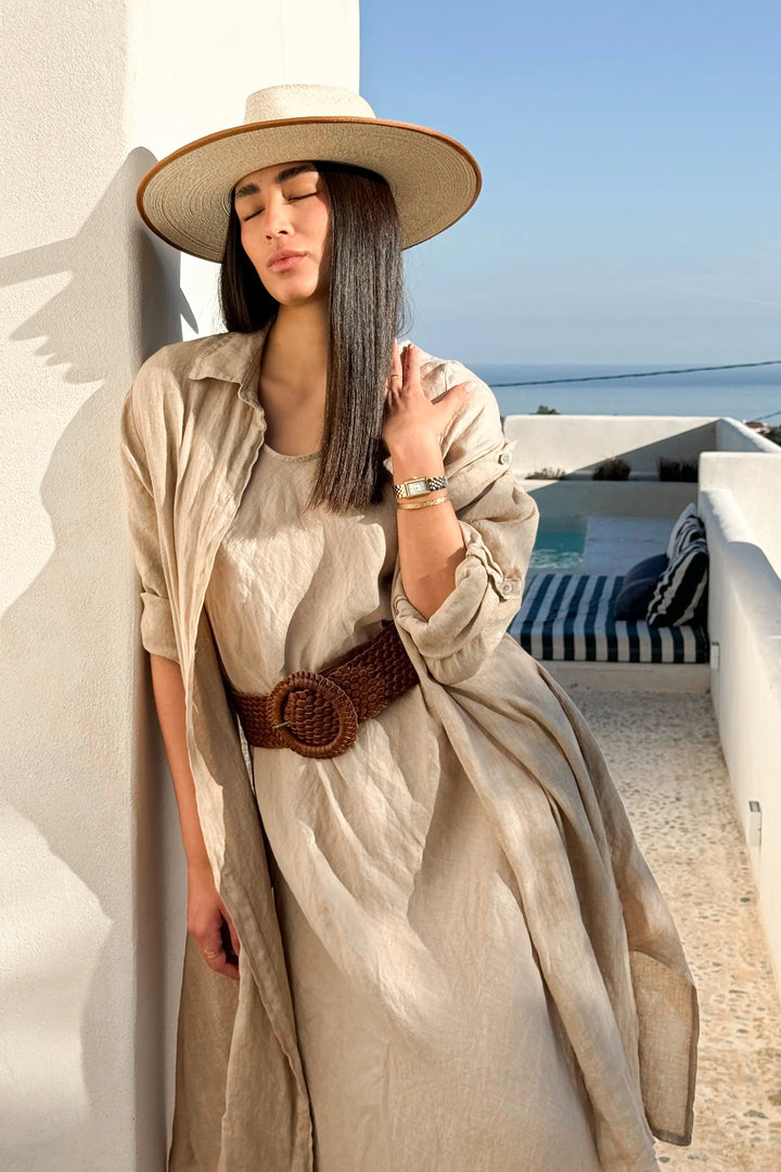 Bypias | Adele Shirt Dress | Cashmere