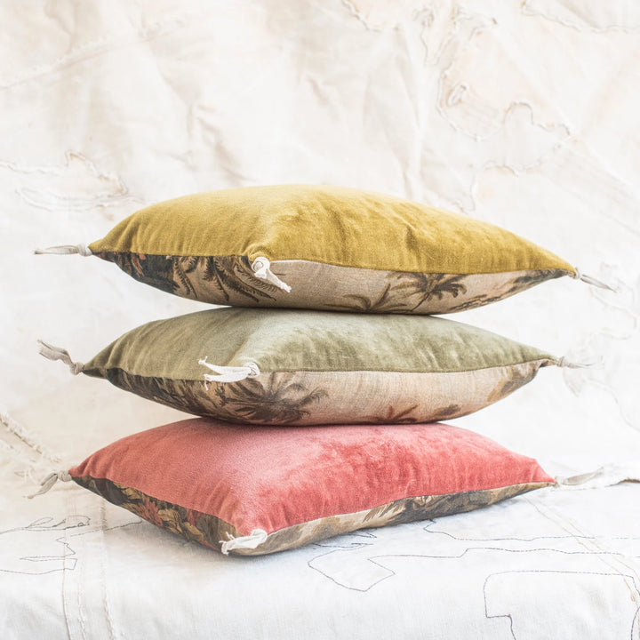 Namrana Cushion & Insert | 25 x 35cm | Olive