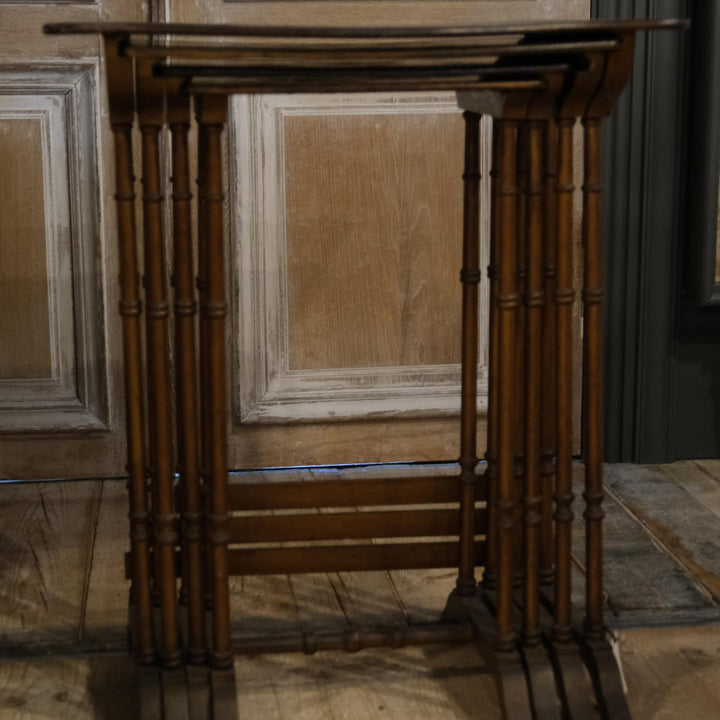 Floral Nesting Tables | Set of 4