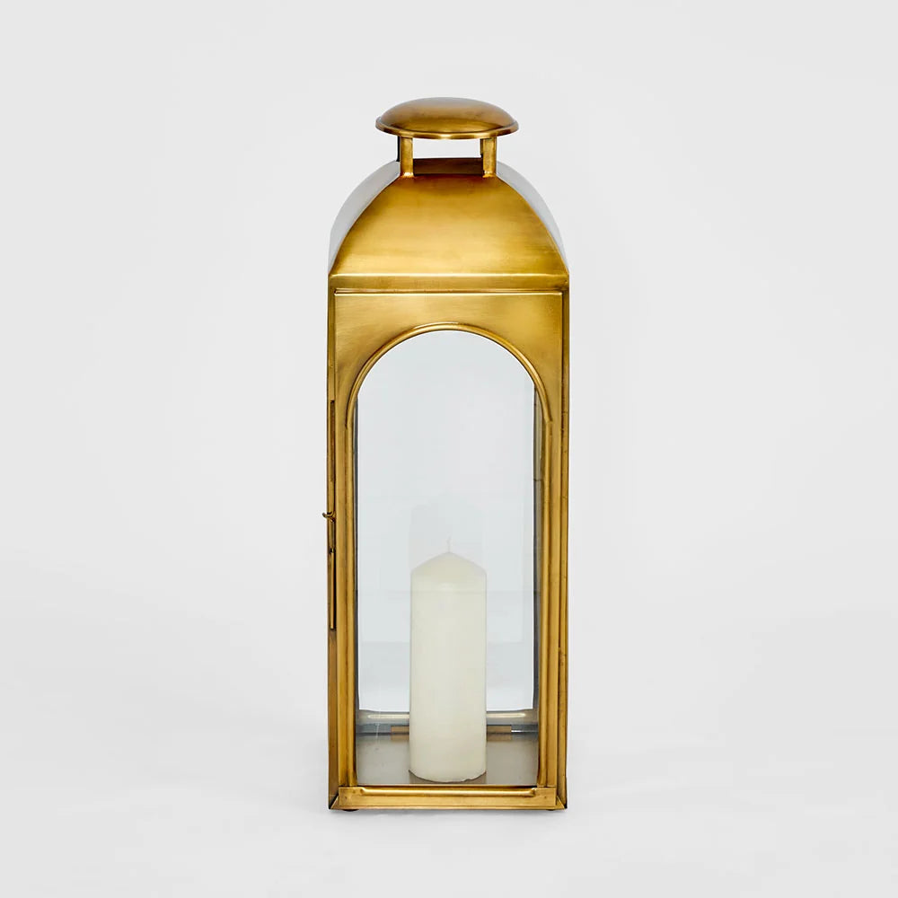 Coach Outdoor Tall Lantern | Brass 69cm