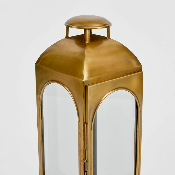 Coach Outdoor Tall Lantern | Brass 69cm