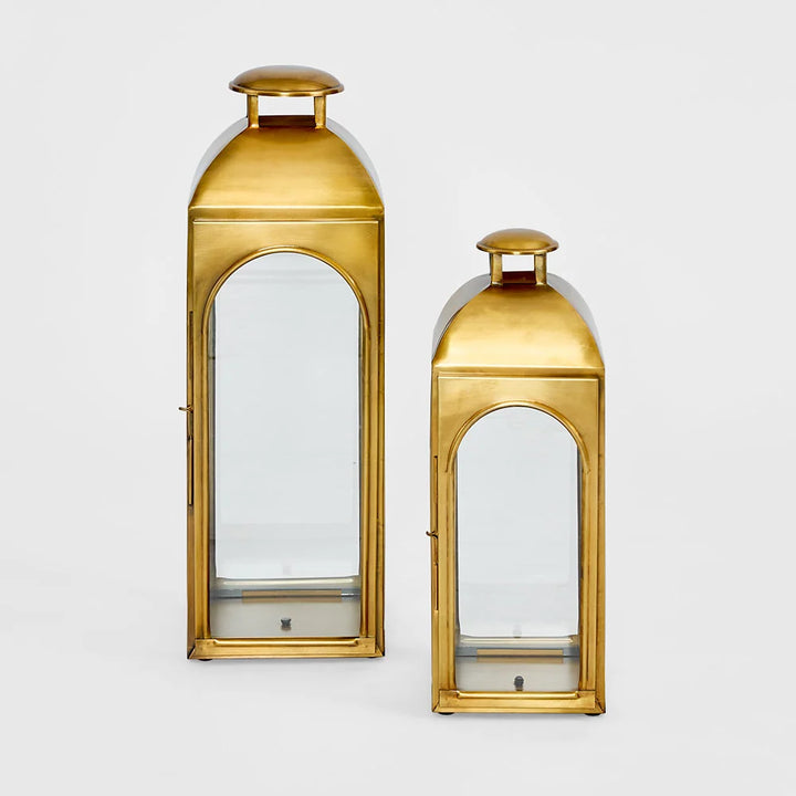 Coach Outdoor Tall Lantern | Brass 69cm