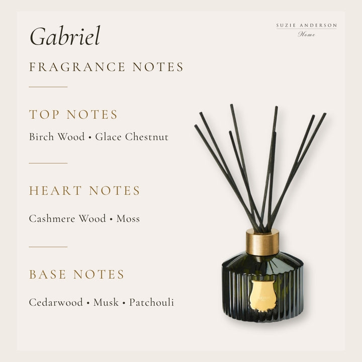 Trudon | Le Diffuser | Gabriel | 350ml | Gourmand Chimney Fire