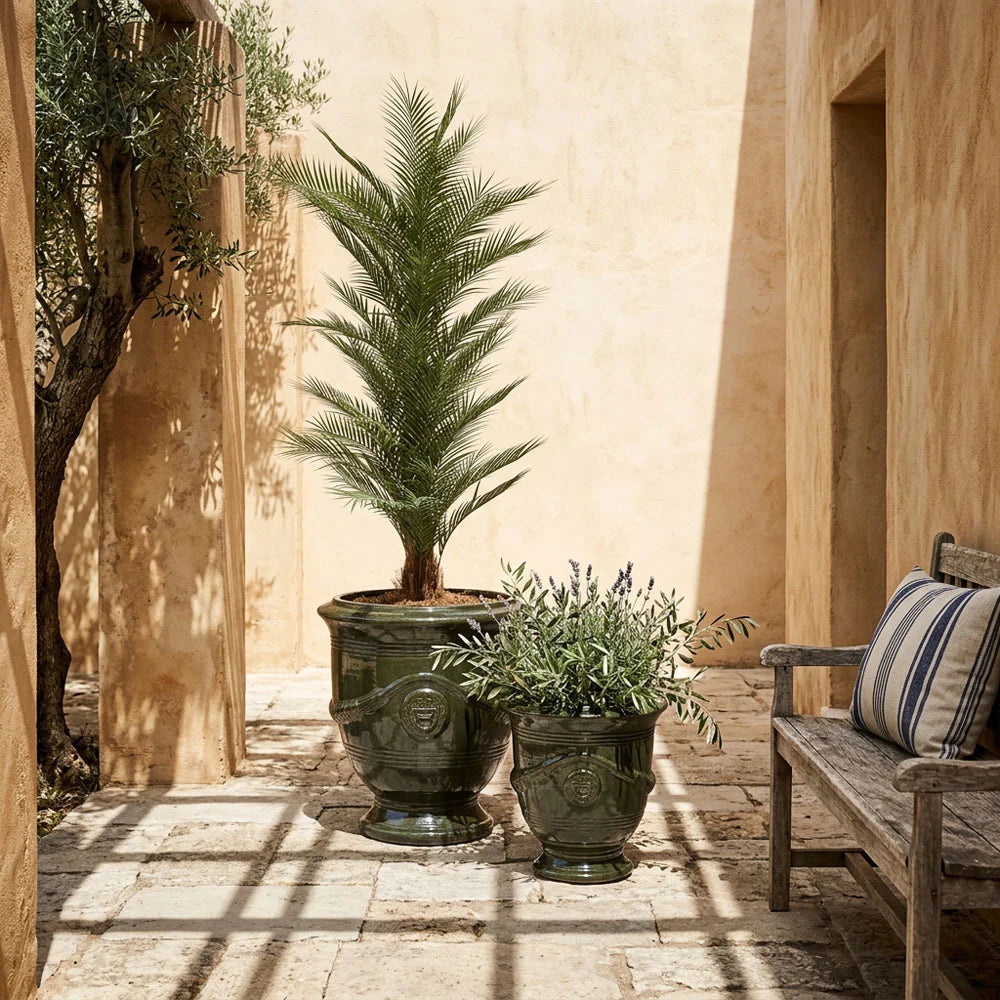 Anduze Ceramic Green Planter