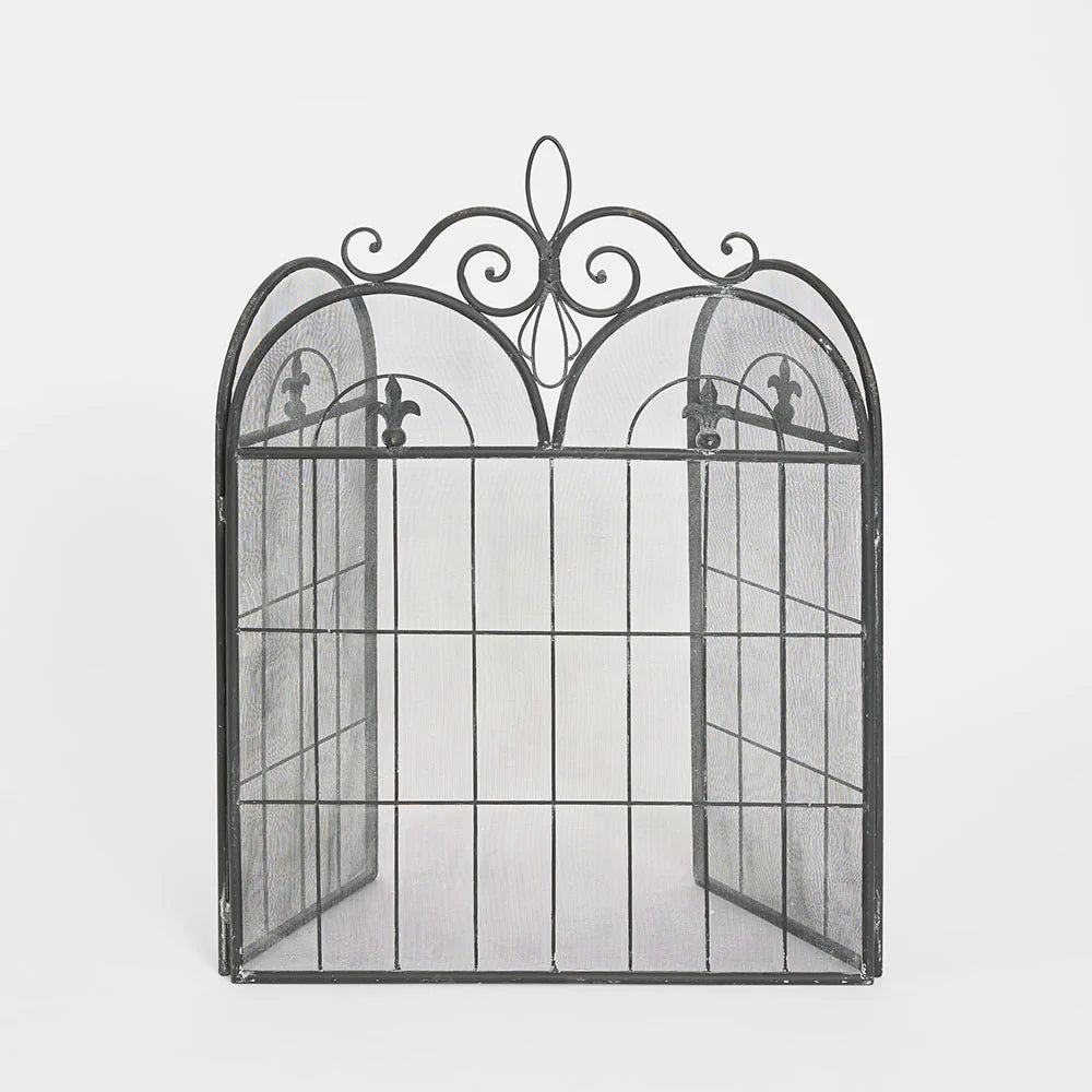 Lys Black Firescreen