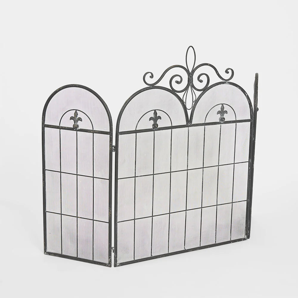 Lys Black Firescreen
