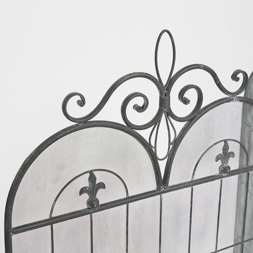 Lys Black Firescreen