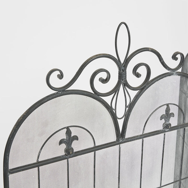 Lys Black Firescreen