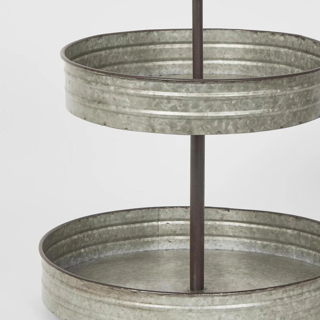 Lilly Two Tiered Metal Stand