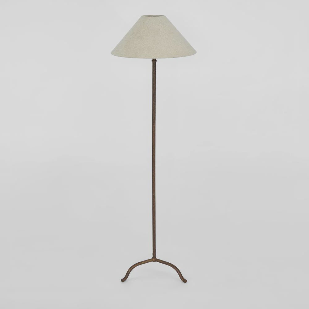 Avignon Floor Lamp | H160cm | Includes Natural Shade