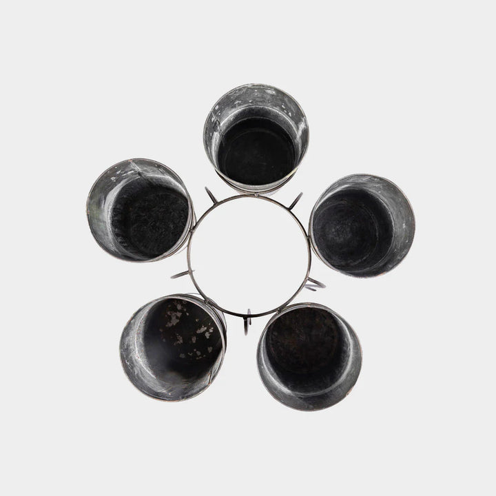 French Tin Centrepiece | Large | Indoor/Outdoor