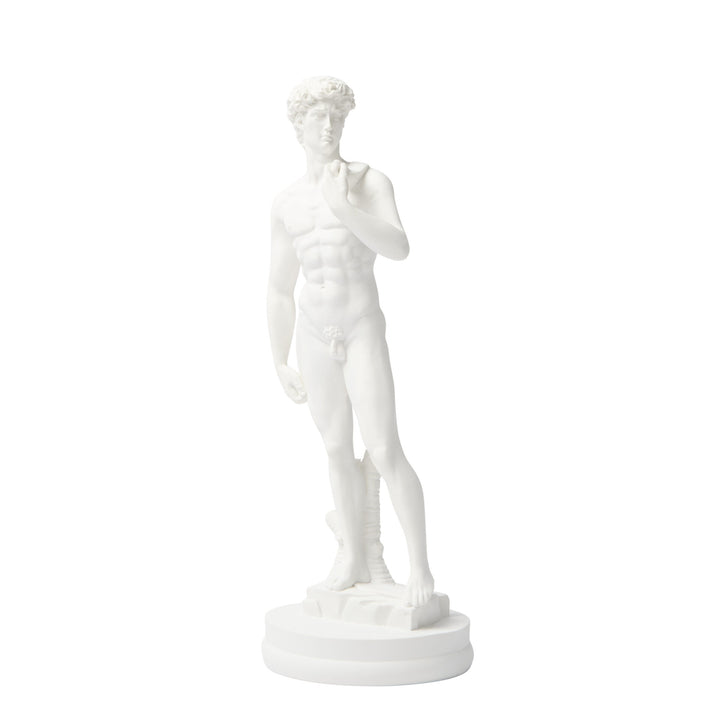 Standing White David Statue | 26cmH x 10cmW x 10cmD