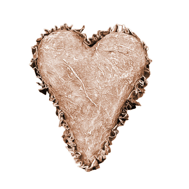 Handcrafted Paper Heart with by Paper Artist Rossana Perry | Rose