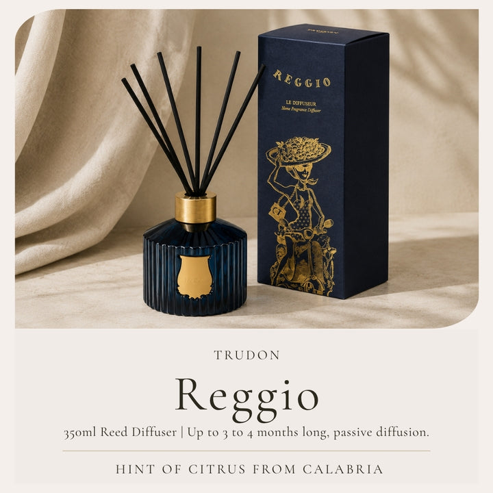 Trudon | Le Diffuseur Belles Matières | Reggio | 350ml | Hint of citrus from Calabria