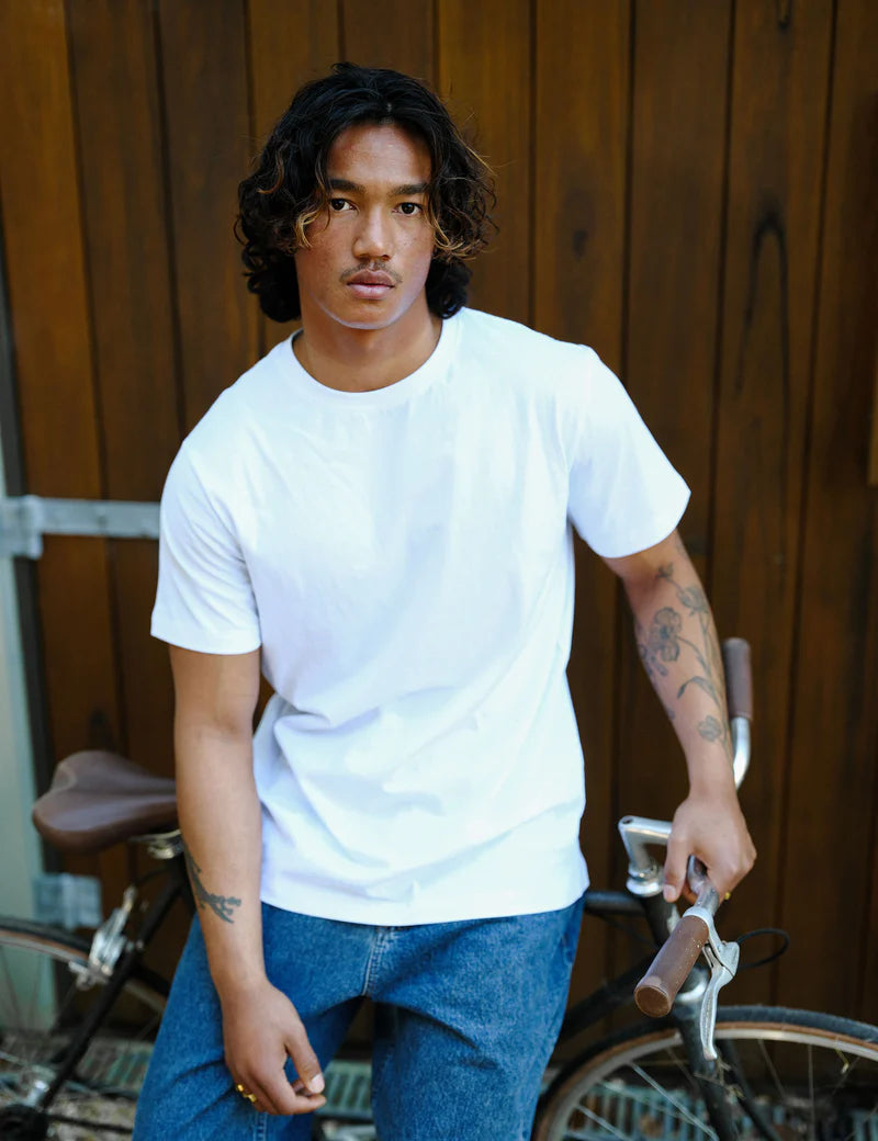 Simple | Men’s Reginald Tee | White