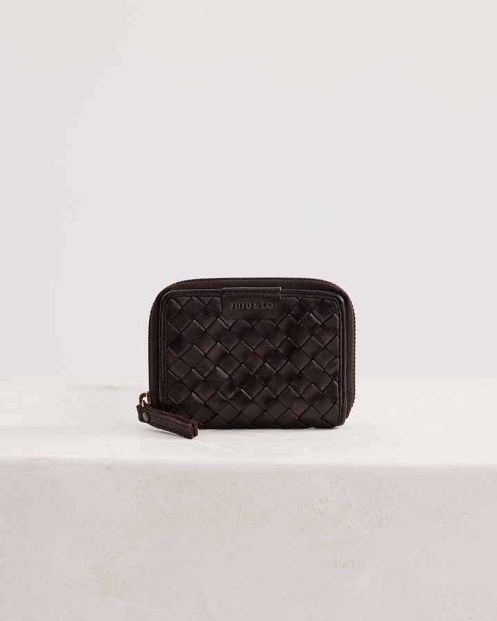 Juju Basque Wallet | Small | Chocolate
