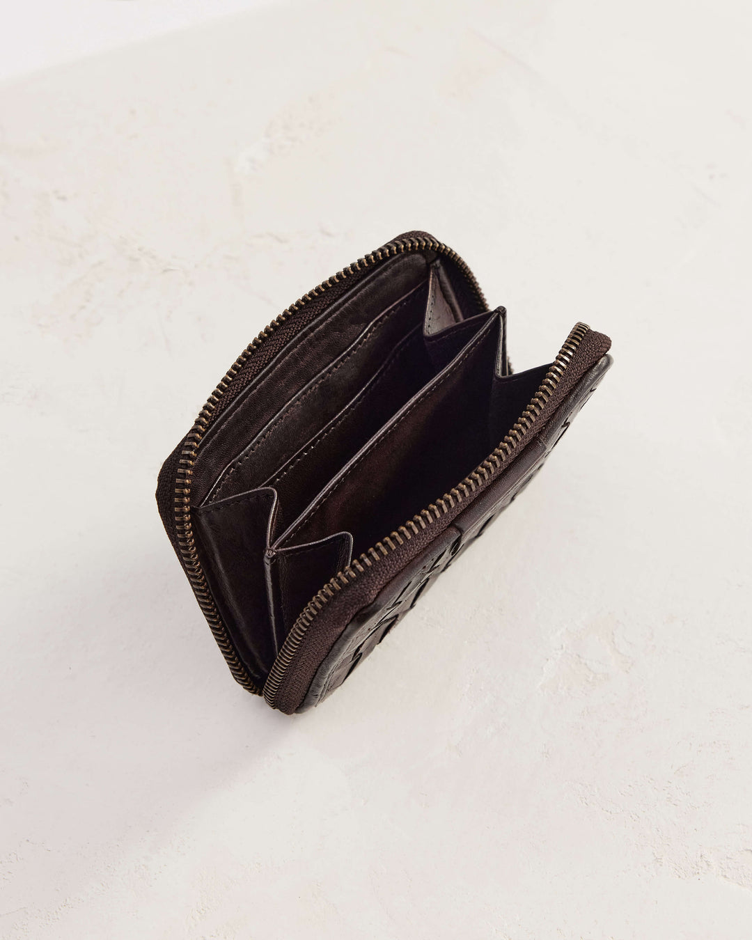 Juju Basque Wallet | Small | Chocolate
