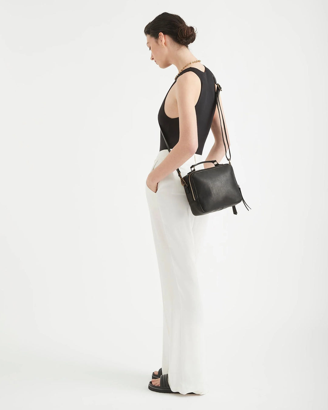 Juju | Berlin Leather Bag | Black