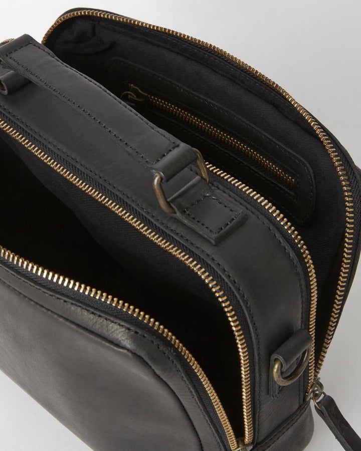 Juju | Berlin Leather Bag | Black