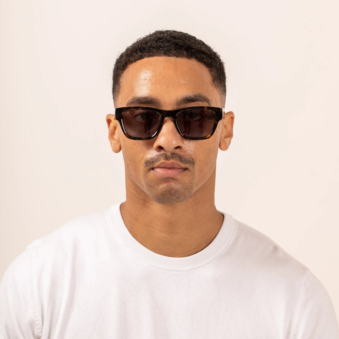 Sito | Boston Sunglasses | Ecru Tort/ Grey