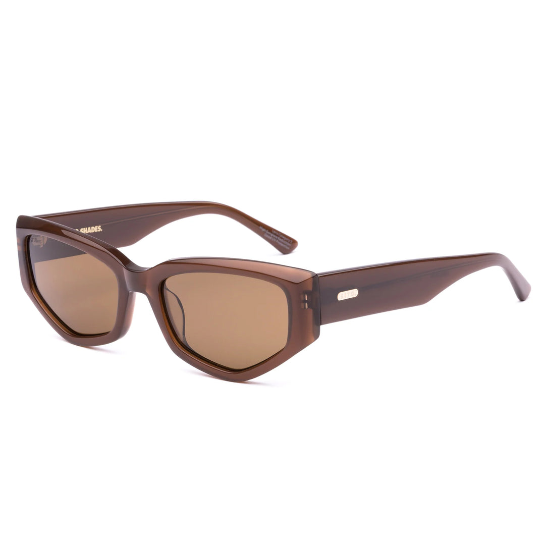 Sito | Diamond Polarised Sunglasses | Milky Coco / Brown