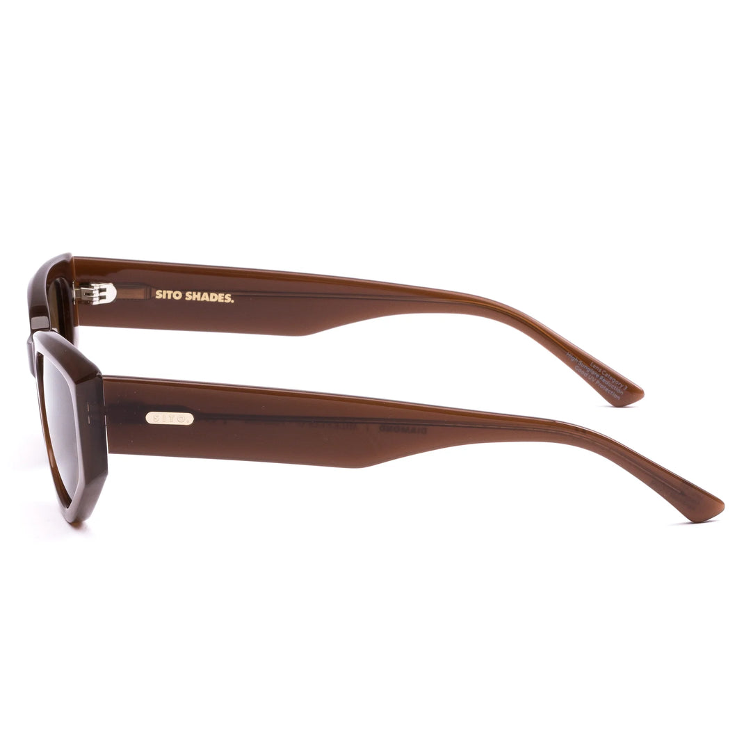 Sito | Diamond Polarised Sunglasses | Milky Coco / Brown