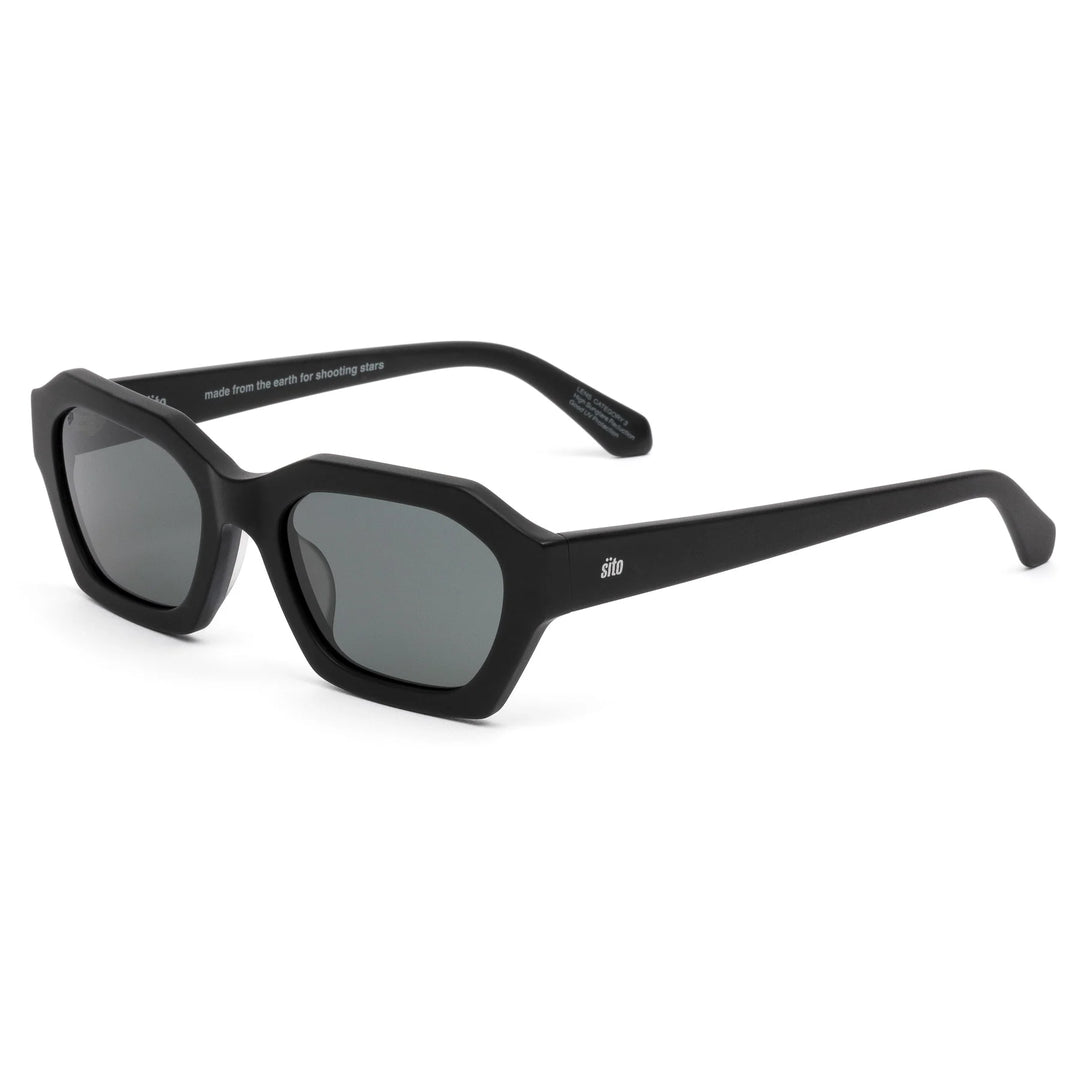 Sito | Kinetic Sunglasses | Matte Black/Iron Grey Polar