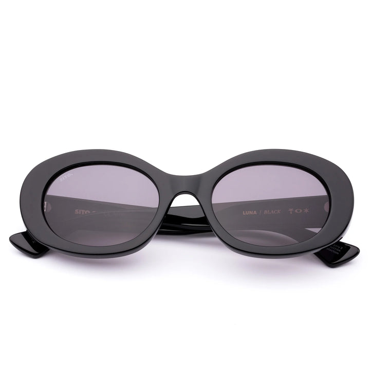 Sito | Luna Sunglasses | Black Smokey Grey