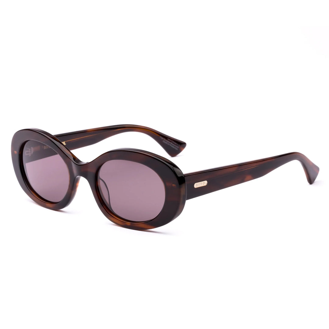 Sito | Luna Sunglasses | Hazel Wave Brown