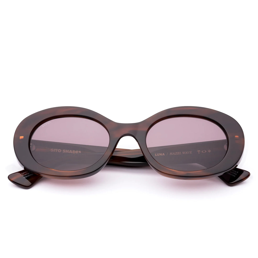 Sito | Luna Sunglasses | Hazel Wave Brown