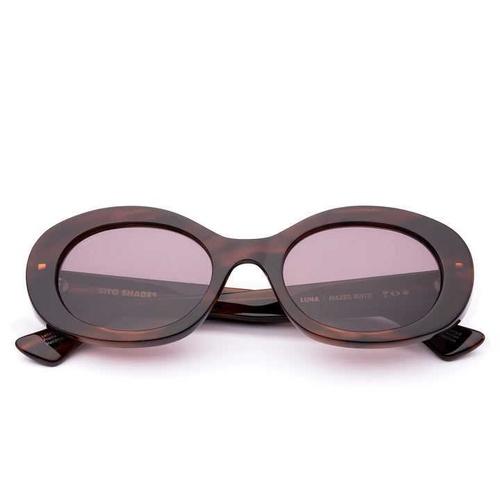 Sito | Luna Sunglasses | Hazel Wave Brown