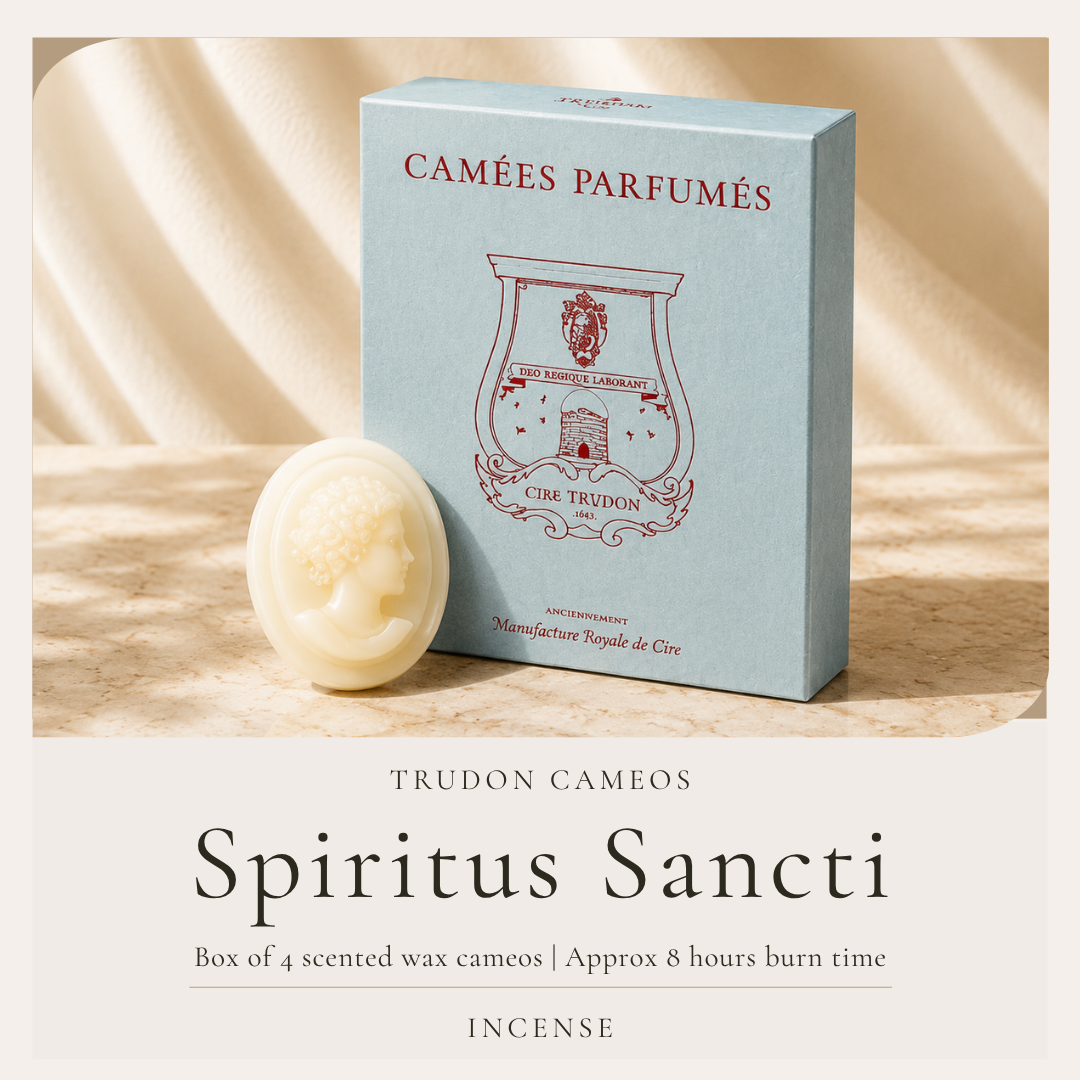 Trudon Spiritus Sancti Scented Cameos | 4 Pack | Incense