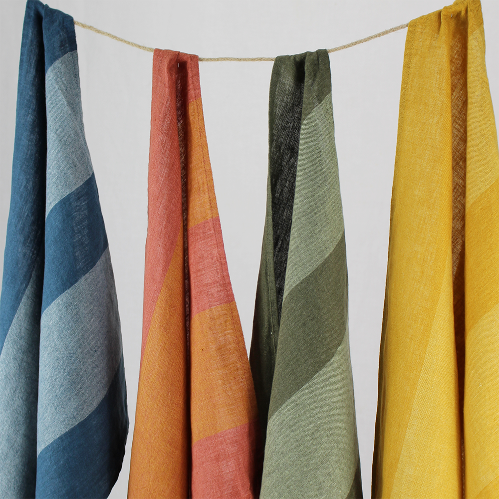 Santa Cruz Linen Tea Towel | Khaki