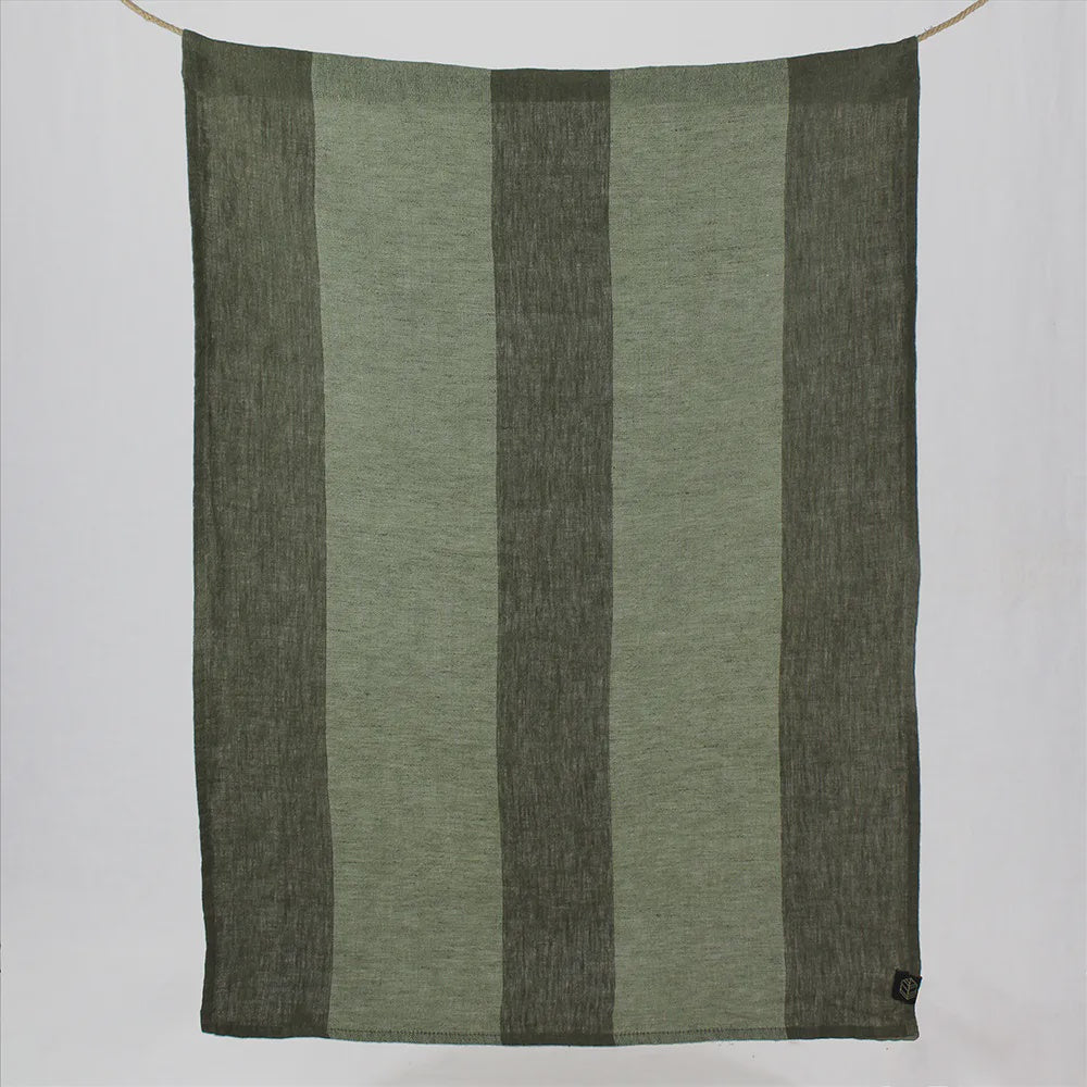 Santa Cruz Linen Tea Towel | Khaki
