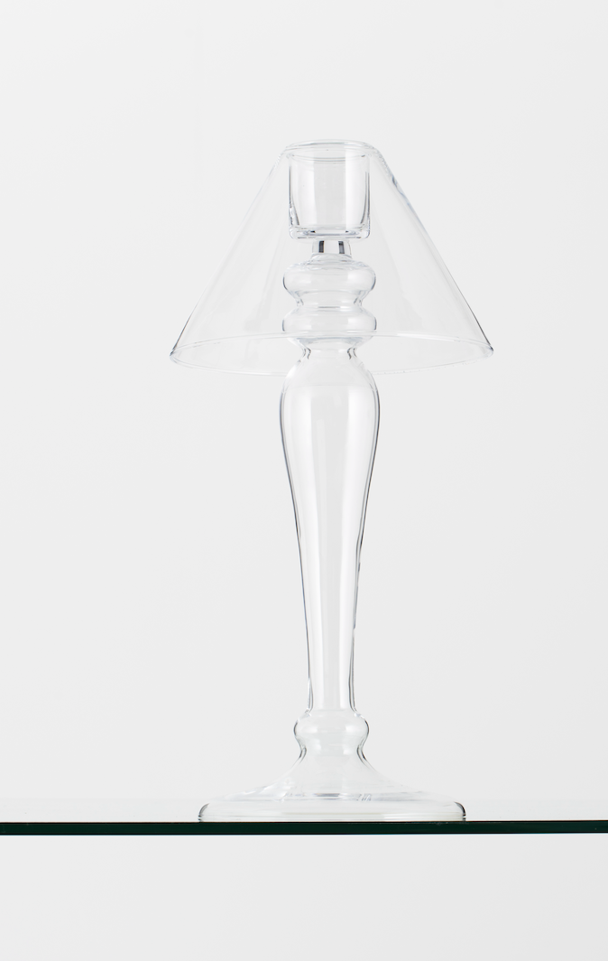 Mira Glass Candleholder | Flamant Belgium