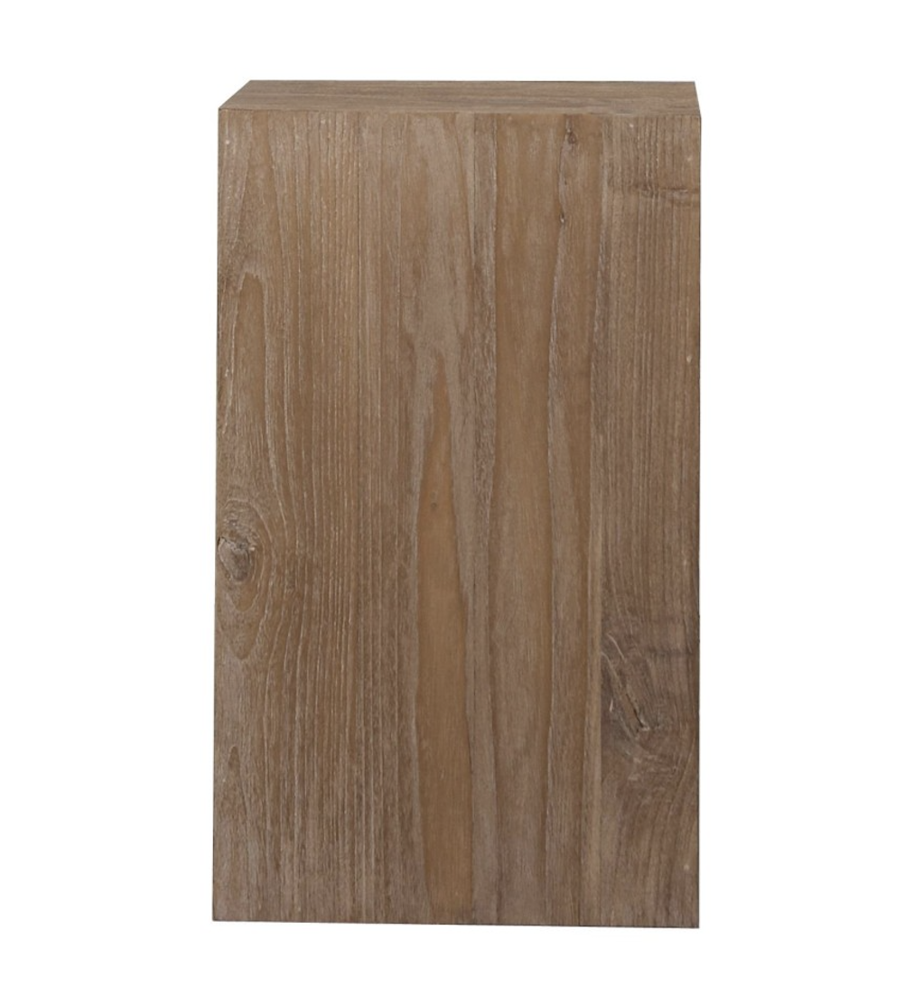Adkins Wood Pedestal | Flamant Belgium | 30X30X90