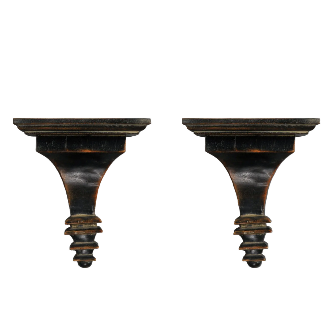 Square Victorian Wall Shelf