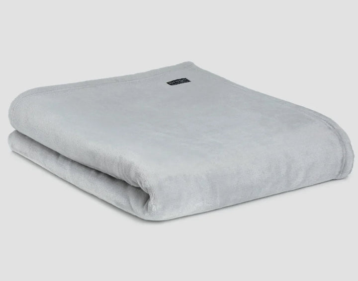 Brogo Bemboka Supersoft Micro Mink Throw | Dove